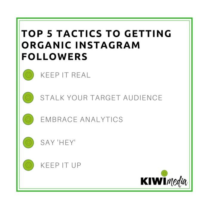 5 tactics to increase Instagram following